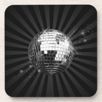 Mirror Disco Ball on Black