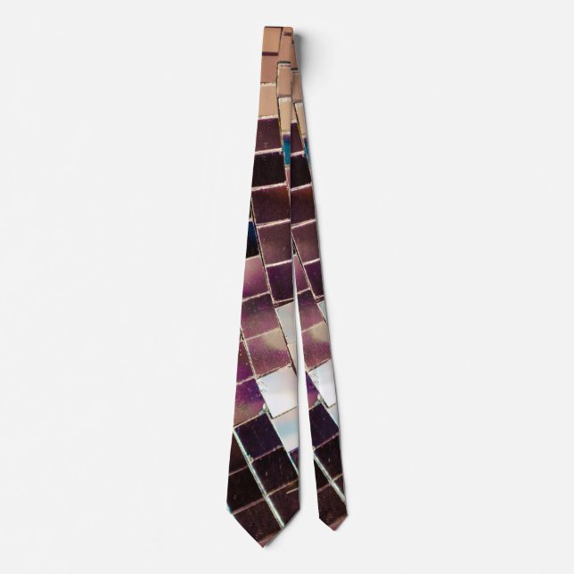 Mirror Disco Ball Tie (Front)