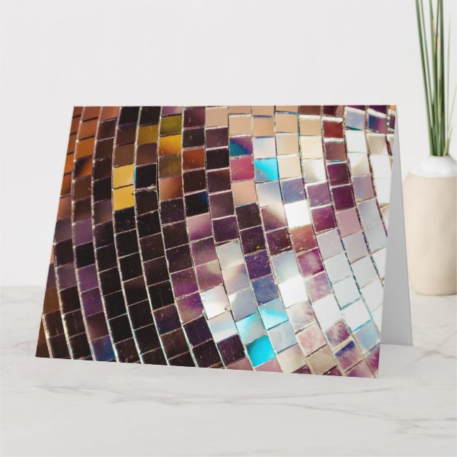 Mirror Disk Ball Card (Front)