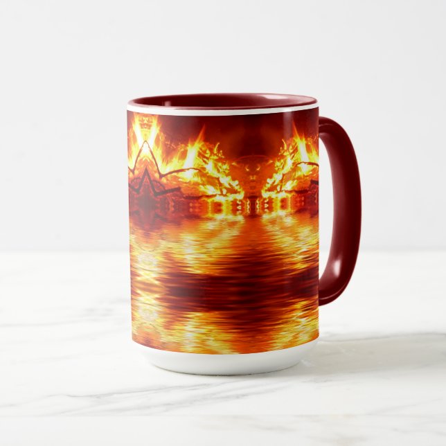 Mirror Fire Gods  Mug (Front Right)