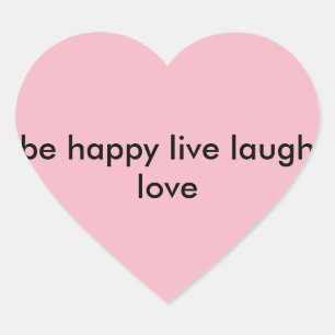 mirror heart sticker