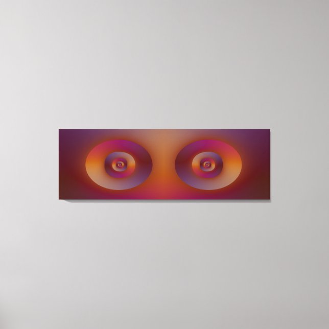 Mirror Image Canvas Print (Front)