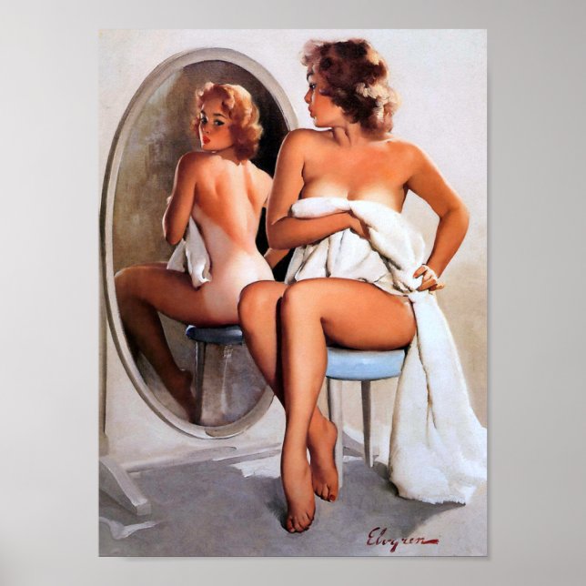 Mirror Image Pin Up Poster (Front)