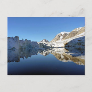 Mirror images in Svalbard Postcard