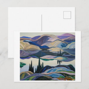 Mirror Lake Franklin Carmichael Postcard