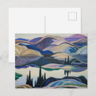 Mirror Lake Franklin Carmichael Postcard