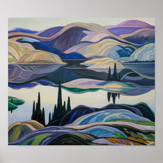 Mirror Lake | Franklin Carmichael | Poster (Front)