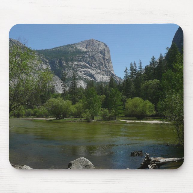 Mirror Lake II in Yosemite National Park Mouse Pad (Front)