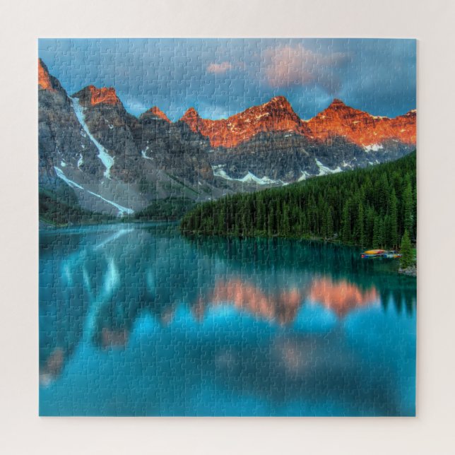 Mirror Lake Mountain Jigsaw Puzzle (Vertical)