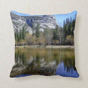 Mirror Lake Throw Pillow