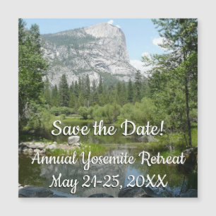 Mirror Lake View in Yosemite National Park