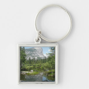 Mirror Lake View in Yosemite National Park Keychain