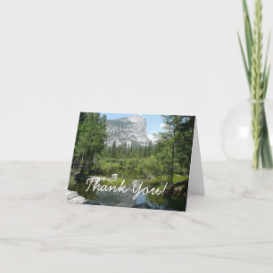 Mirror Lake View Thank You Card