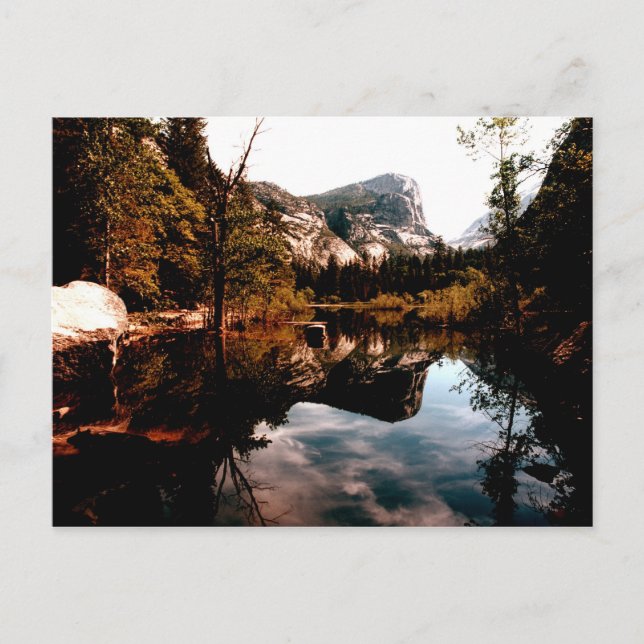 Mirror Lake, Yosemite National Park Postcard (Front)