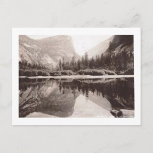 Mirror Lake, Yosemite National Park Vintage Postcard