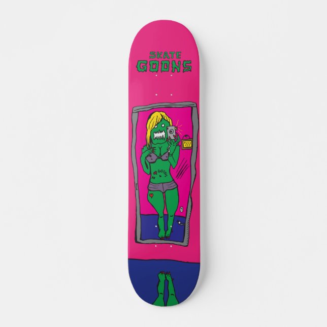 Mirror Love Skateboard (Front)