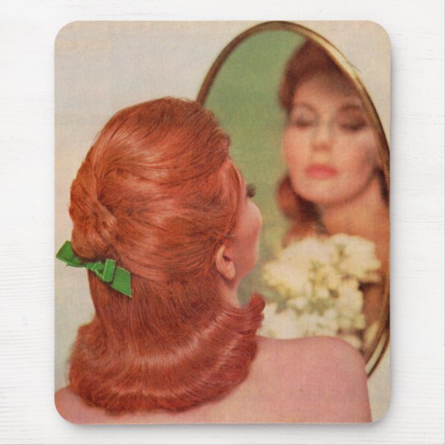 mirror mirror on the wall mouse pad (Front)