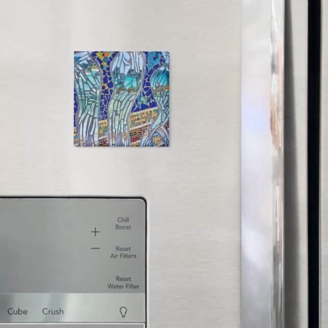 Mirror, mirror, tell me... magnet (In Situ (Fridge))