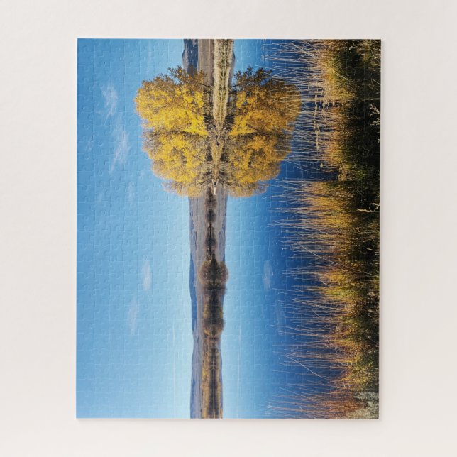 Mirror Pond Jigsaw Puzzle (Vertical)