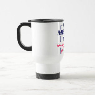 Mirror Reflection Mindset Motivational Design Travel Mug