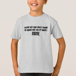 Mirror Reflection T-shirts 
