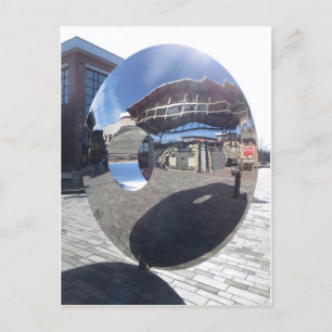 Mirror Sculpture Postcard