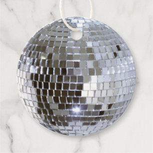 Mirrored Disco Ball 1 Favour Tags