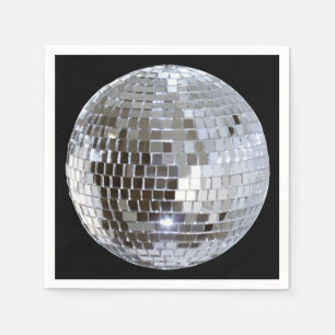 Mirrored Disco Ball 1 Napkin