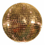 Mirrored Disco Ball 2 Ornament Photo Sculpture Ornament<br><div class="desc">Acrylic photo sculpture ornament with an image of a dazzling mirrored disco ball. See matching round ceramic ornament and acrylic photo sculpture pin,  keychain and magnet. See the entire Disco 70s Ornament collection in the SPECIAL TOUCHES | Party Favours section.</div>