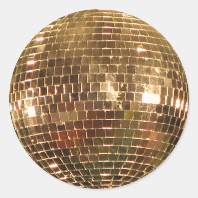 Mirrored Disco Ball 2 Sticker (Front)