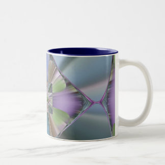 mirrored glass Two-Tone coffee mug