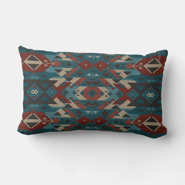 Mirrored Visions Lumbar Pillow (Back)