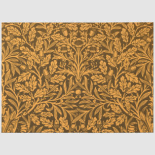 Mirrors's Acorns and oak leaves & Floral Pattern Tissue Paper