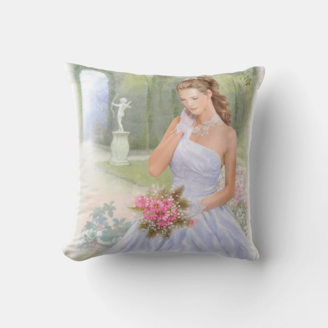 Mis 15 Años  ˈpilō almohada Throw Pillow (Front)