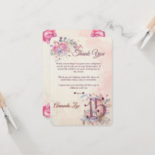 Mis 15 Thank you Note