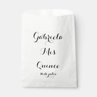 Mis Quince favour bags- Customize for your event Favour Bag