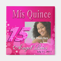 Mis Quince I Photo Party Magnet