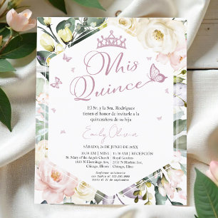 Mis Quince Photo Quinceañera Spanish Invitation
