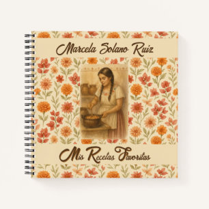 Mis Recetas Favoritas  Lined Journal