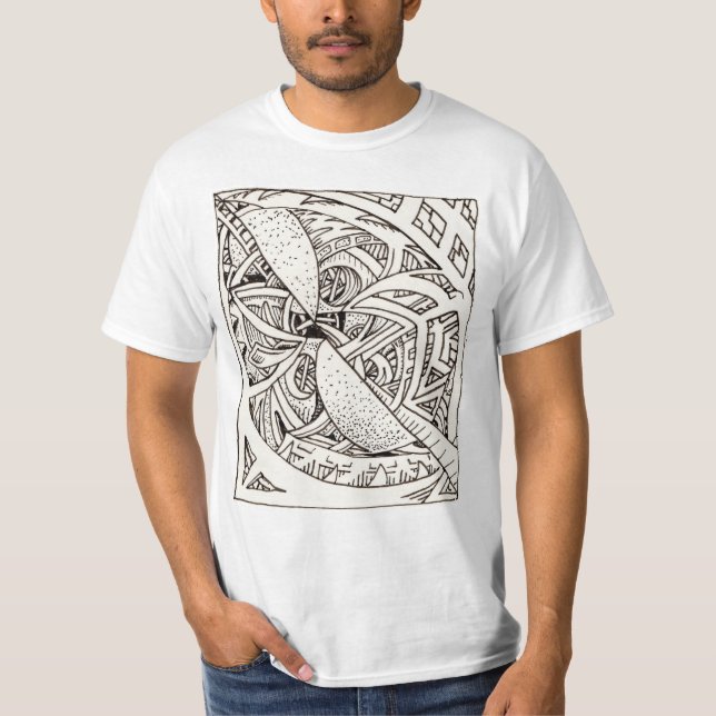 Mis-spliced, by Brian Benson T-Shirt (Front)