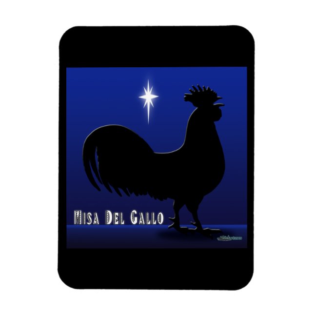 Misa Del Gallo Magnet (Vertical)