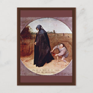 Misanthrope By Bruegel D. Ä. Pieter (Best Quality) Postcard