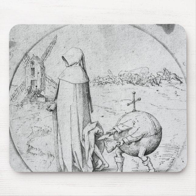 Misanthrope Mouse Pad (Front)