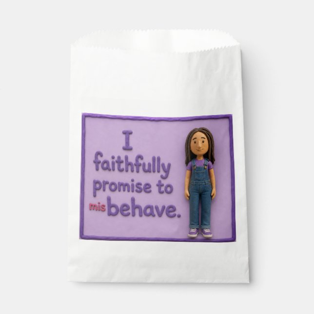 Misbehaving Mary Party Favour Bags (Front)