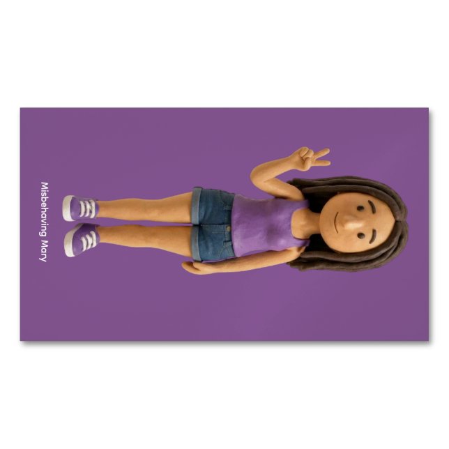 Misbehaving Mary Profile Card (Front)