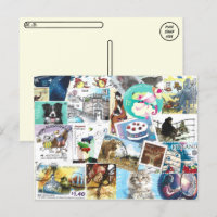 Misc Postage Stamps Postcard