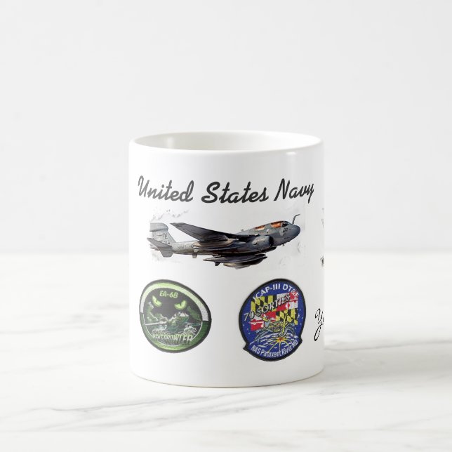 MISC. PROWLER -EA-6B PATCHES COFFEE MUG (Center)