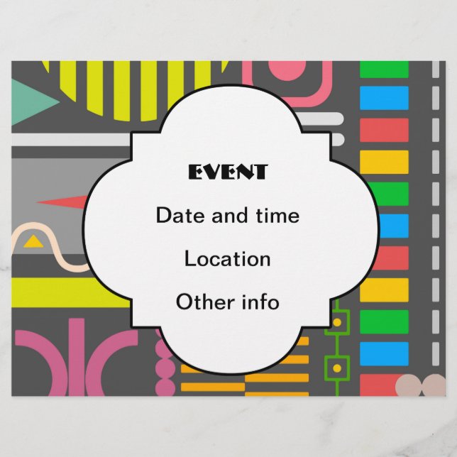 Misc shapes flyer (Front)