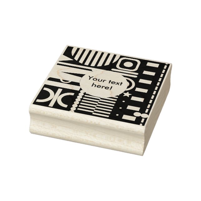 Misc shapes rubber stamp (Stamp)