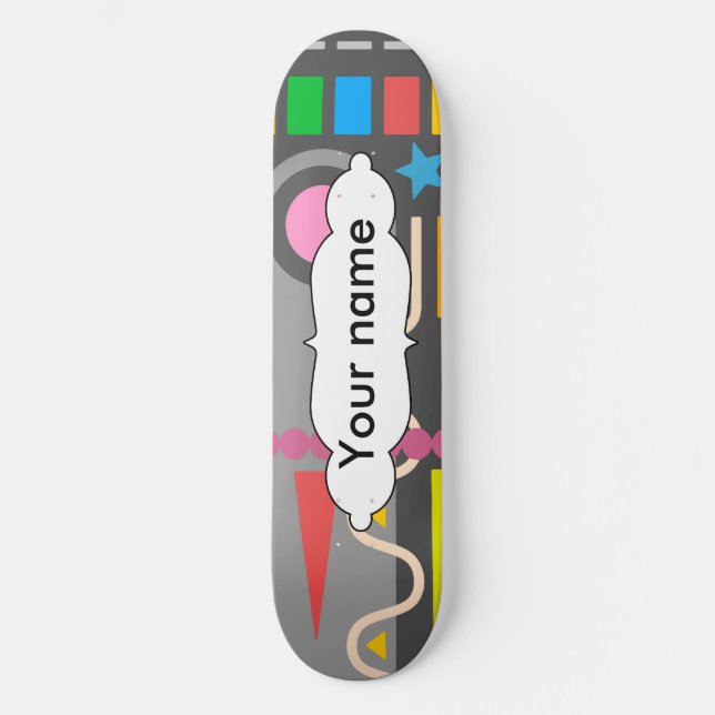 Misc shapes skateboard (Front)